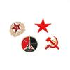 Pin Communist Fashionable Cartoon Character Alloy Brooch Metal Accessory