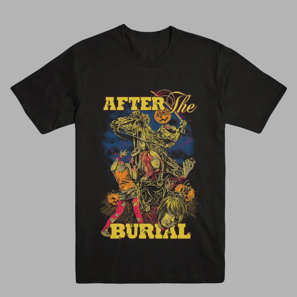 ВИНТАЖНАЯ футболка AFTER THE BURIAL Унисекс Хлопок Полный размер от S до 5XL L