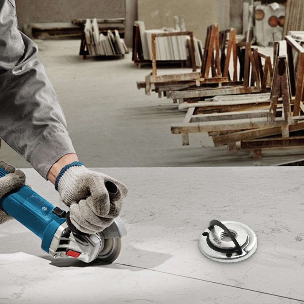 Einfach zu bedienen für M14 selbstsichernde Schleifteller- und Flanschbaugruppe