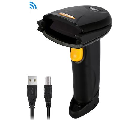 Kabelloser Bluetooth 4.0- und USB 3.0-Barcodescanner, 1D-Handheld-Laser-Barcodescanner für die Bestandsaufnahme