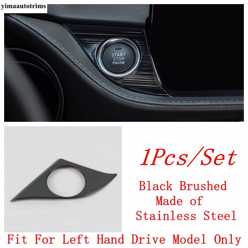 

Shift Gear Panel / Middle Air AC Outlet / Start Stop Button / Door Armrest Strip Cover Trim Accessories For Mazda 6 - 2024 Start Stop Button