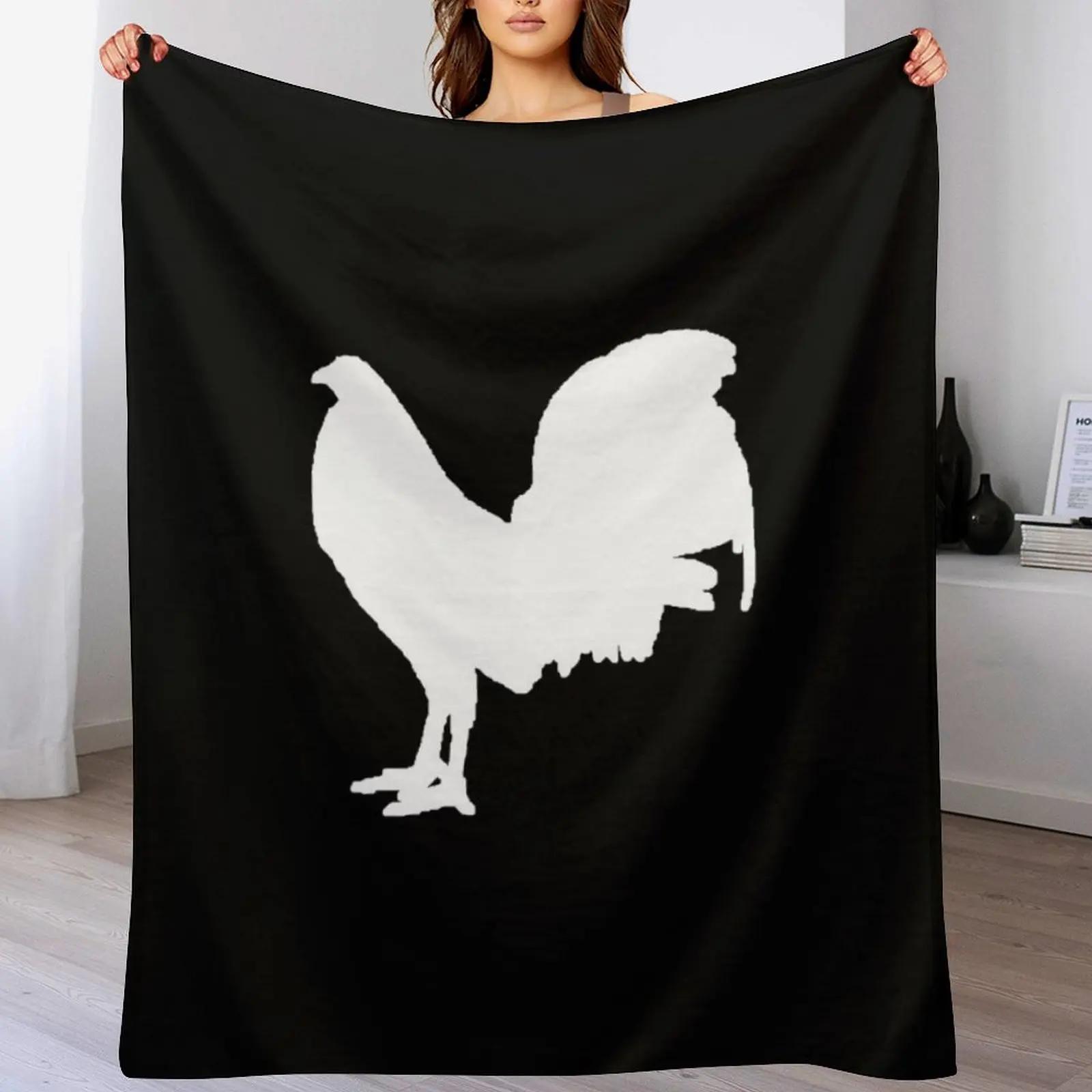 

Gallos Gamefowl White Logo Throw Blanket Year Round Soft Comfortable Blanket for Home 102x76cm(40x30in)
