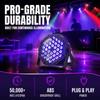 36 LEDs Party Light Remote Control DJ Light Disco Light RGB Flat Par Stage Light  Party