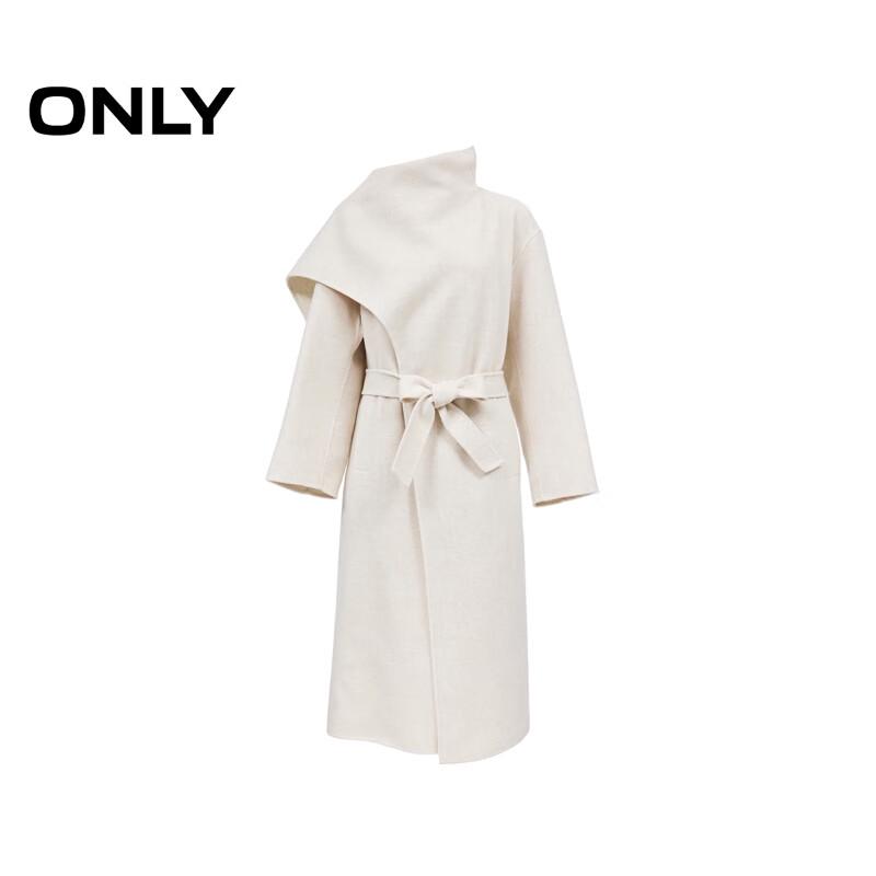 ONLY Women's 2025 Winter Wool Blend Loose Long Coat