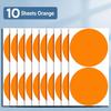 10 Sheets Round Dot Stickers Color Circle Labels Self Adhesive Color Coding Stickers for Office School Organization