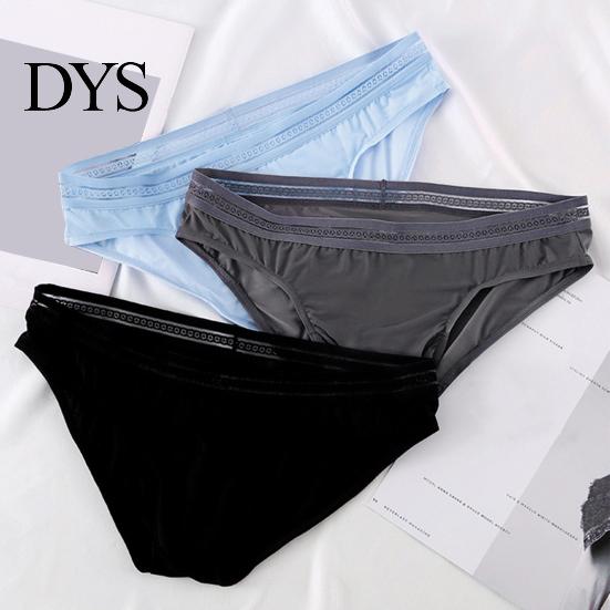 Comfortable Men Briefs Mid-rise High Elasticity Tight Fit Breathable Panties Mesh Stitching Sexy Underwear Solid Color Daily Wear Fine Lines