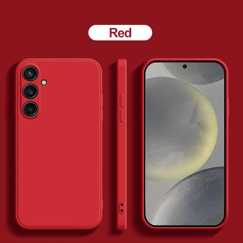 24 Ultra Plus S24Ultra Case Oringal Square Liquid Silicone Phone Case For Samsung Galaxy S24 S 24 Ultra Plus S24Ultra Soft Cover
