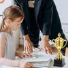 Gold Award Trophy Cup Large Trophy Props First Place Winner Award Trophies Prize Cup Toy for Party Favors Sports Event Game Rewards