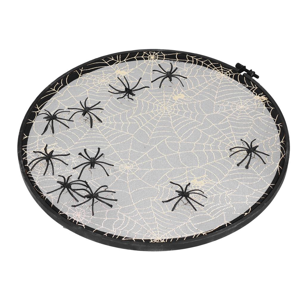 Halloween Embroidery DIY Hanging Decorative Cross Stitch Crafts Ornament for Home FestivalWithout Bowknot