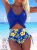 1011 new European and American women's one-piece swimsuit fashion explosion TEMU vacation wind beach