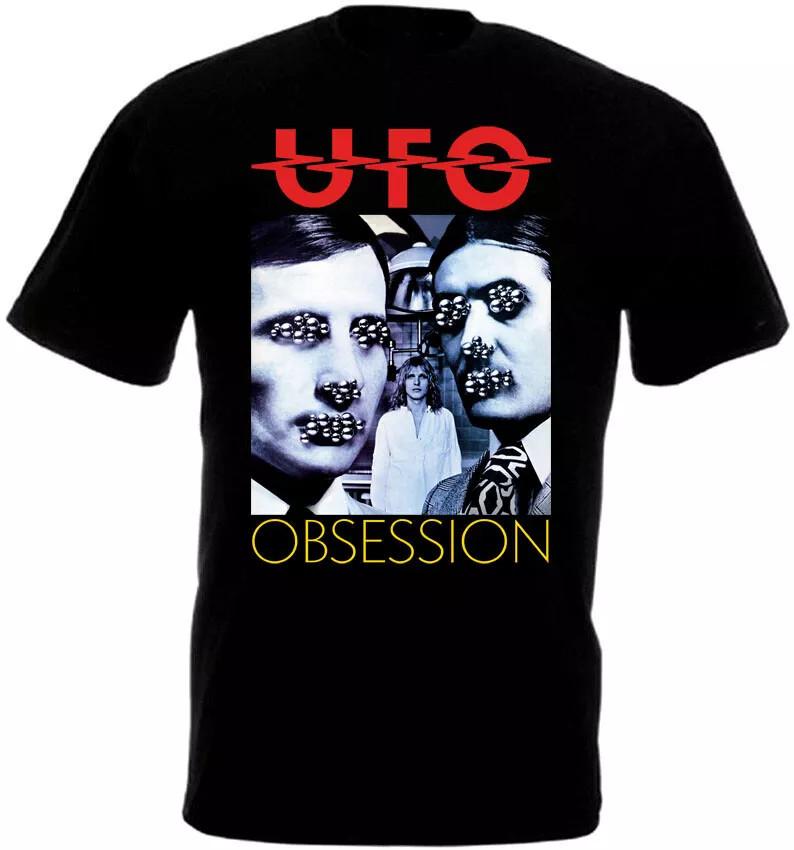 UFO - Obsession T-shirt black all sizes S-5XL IM029 Unisex T-Shirt XXXL