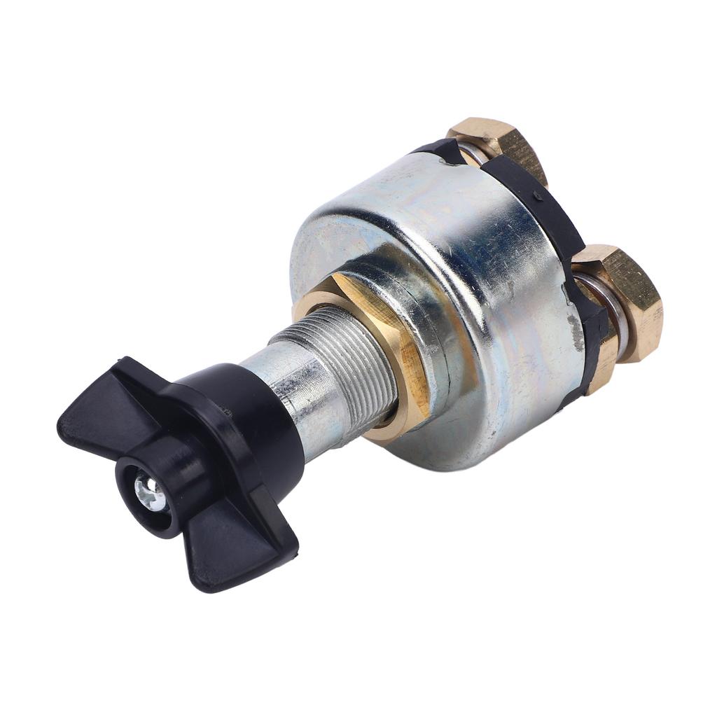 Battery Disconnect Switch DC 12V 24V 200A Power Cut Off Master Isolator Switch for Yacht RVs Cars Boats