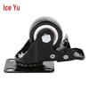 Bingyu BY-7081 Quiet Wear-Resistant Black Caster Wheels
