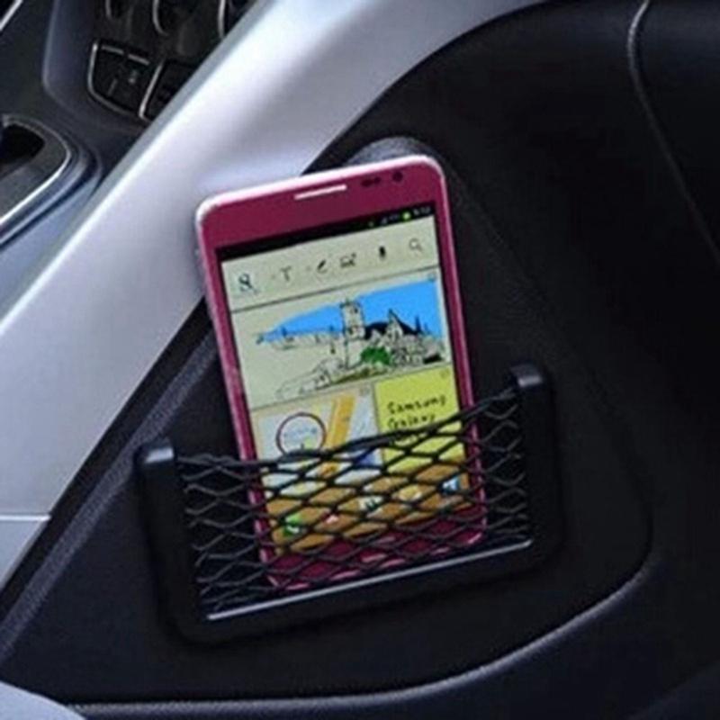 Car Net Bag Phone Holder Storage Pocket for Chevrolet Spark Cruze Orlando Aveo Onix Volt
