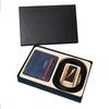 First Layer Cowhide Men'S Belt Wallet Combination Set Cowhide Automatic Buckle Belt Wallet Gift Box