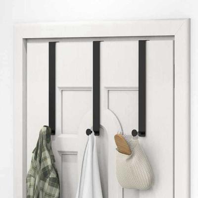 Schranktürhaken, Mehrzweck-Hintertürhalter, platzsparender Aufbewahrungsbügel für Kleidung, Hüte, Handtücher, Schlüssel