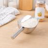 Stainless Steel Ice Scoop, Multipurpose Metal Ice Scoop for Ice Machine, Small Ice Scooper for Ice Bucket, Kitchen Gadgets Cookie