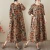 Spring and Autumn Long-sleeved Dress Long Lace Dress