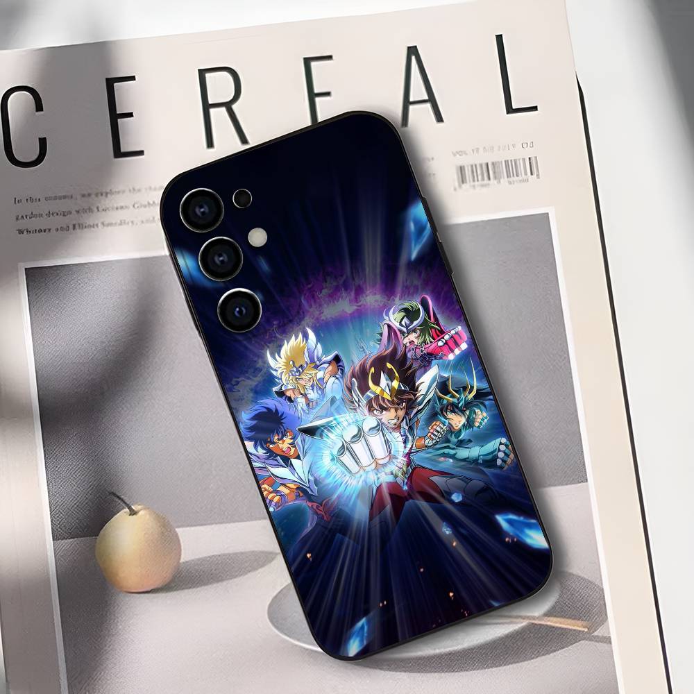 S-Saint S-Seiya Anime Phone Case Silicone Soft For Samsung S25,S24,S21,S22,S23,S30,Ultra,S20,Plus,Fe,Lite