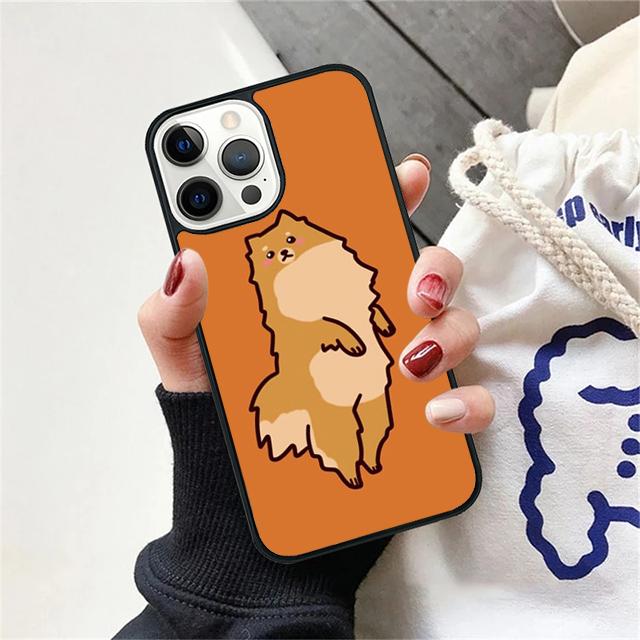 

Pomeranian Watercolor Dog Coque Shell For iPhone 17 Air 15 16 14 13 12 Pro Max 11 Pro Max Plus Phone Case Cover iPhone 15pro max