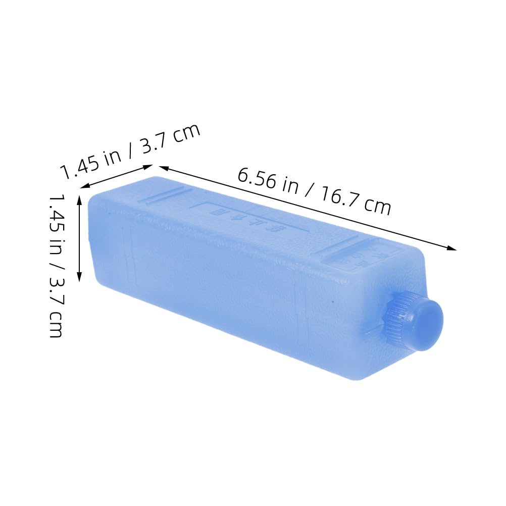 HANABASS Cold Freezer Ice Reusable Ice Quick for Lunch and Set of 6 Long-Lasting Packs, Hard, Stick-Shaped Packs, Freezing, Boxes, Coolers, Picnics,