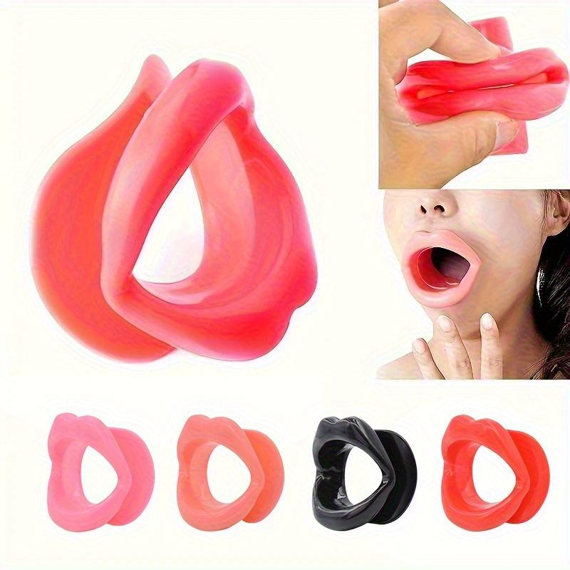 1pc Silicone Lip and Facial Trainer - Non-Electric Muscle Toner for Smile Enhancement, Unscented Skin Care Tool, Reusable Beauty Device