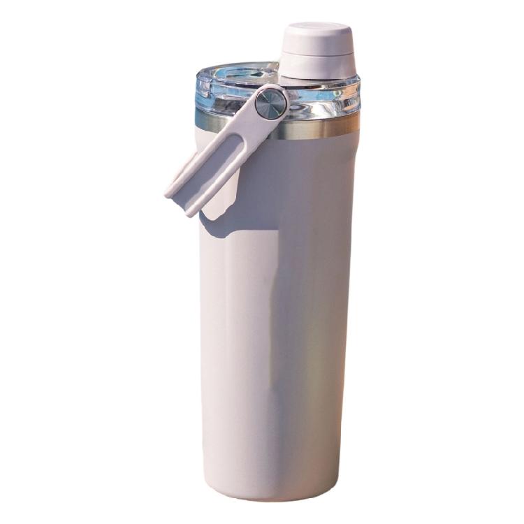 800Ml Nonrust Steel Vacuum Water Bottle With Leak Proof Seal And Ergonomic Handle For Travel Hydrations
