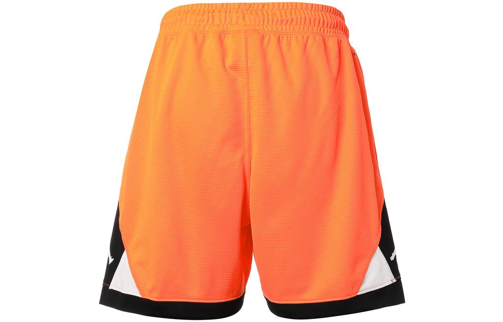 Jordan Dri-FIT Basketball Sports Training Splicing Shorts Orange CV3087-803