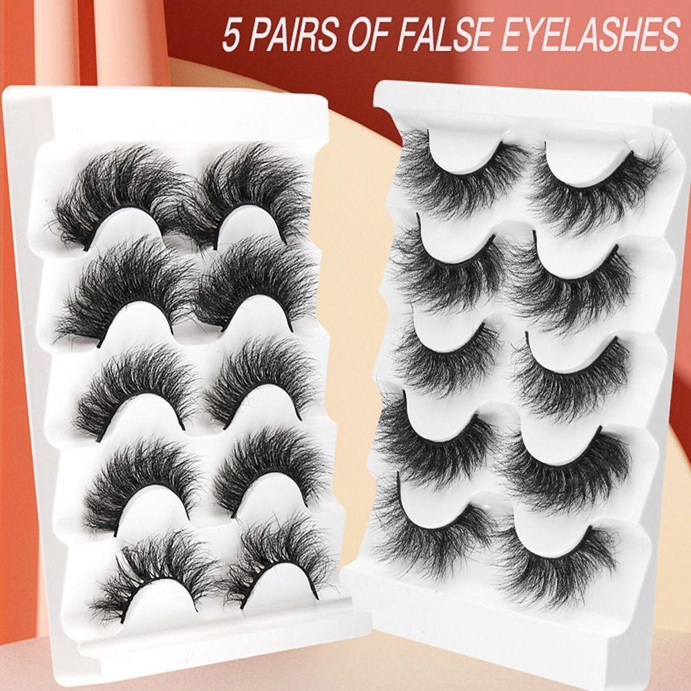 

Long Eye Lashes Fuffy Lashes Handmade False Eyelashes Dramatic Thick False Eyelashes 8D Faux Mink