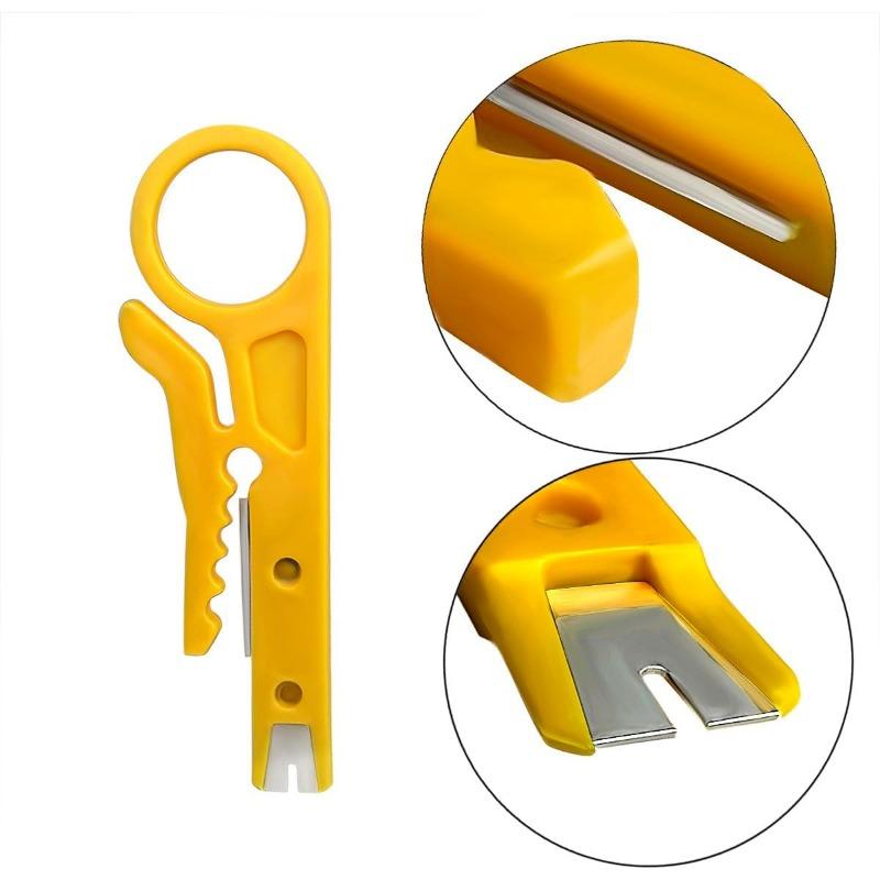 Abisolierzange Drahtschneider Crimpzange Elektrikerwerkzeug Multi-Abisolierer Messer Crimpzange Drahtschneider Reparatur Handwerkzeug Zubehör