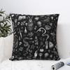 M Witch Pillow Cases Halloween Pumpkin Spooky Horror Cushion Cover Awesome Decorative Pillowcase For Car 40*40Cm