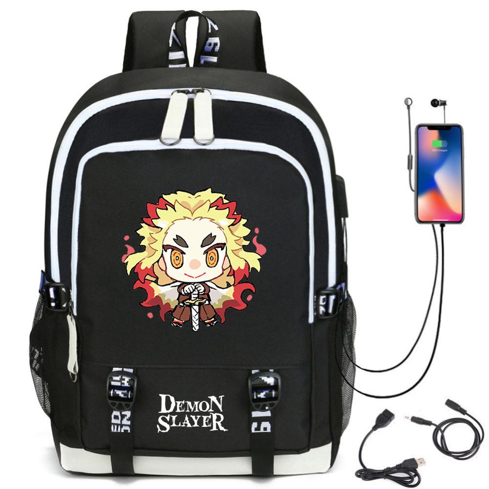 Anime Peripheral Student Large Capacity Backpack Fashion Backpack Computer Bag Oxford Cloth Backpack