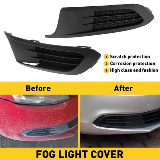 Front Bumper Light Fog Hole Cover Left&Right For 2011-2014 VW Jetta 2012 2013