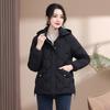Down cotton-padded clothes women's short models, new winter large-size cotton-padded jackets, thickened cotton-padded clothes, and cold-proof jackets.