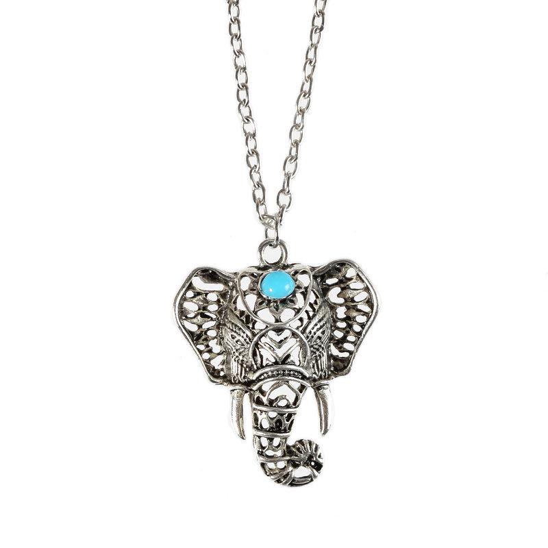 

Винтажное этническое ожерелье из бирюзы и агата