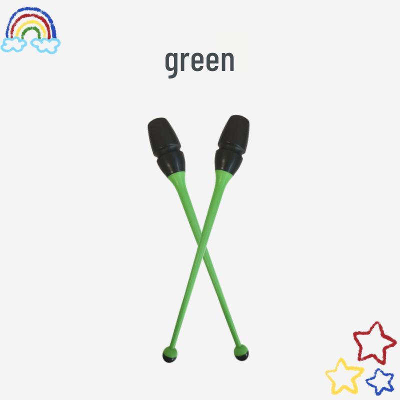 Two-Color Rubber Rhythmic Gymnastics Dance Clubs for Adult Training and Competition
