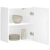 VidaXL Kitchen Wall Cabinets 2 Pcs Porto High Gloss White, Kitchen Wall Unit, Cabinet for Kitchen Wall, Cabinet 854042