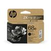 HP 68e EvoMore Genuine Black Ink Cartridge Extra Capacity HP Envy 6120 6520 Compatible Ink (7FP22TA)