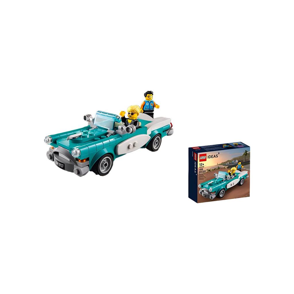 LEGO IDEAS Vintage Convertible Car Building Blocks 189 Pcs 40448