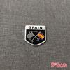 South Korea Spain Indonesia Flag Label SPAIN KOREA Indonesian Car Logo Aluminum Sticker Side Label Tail Label