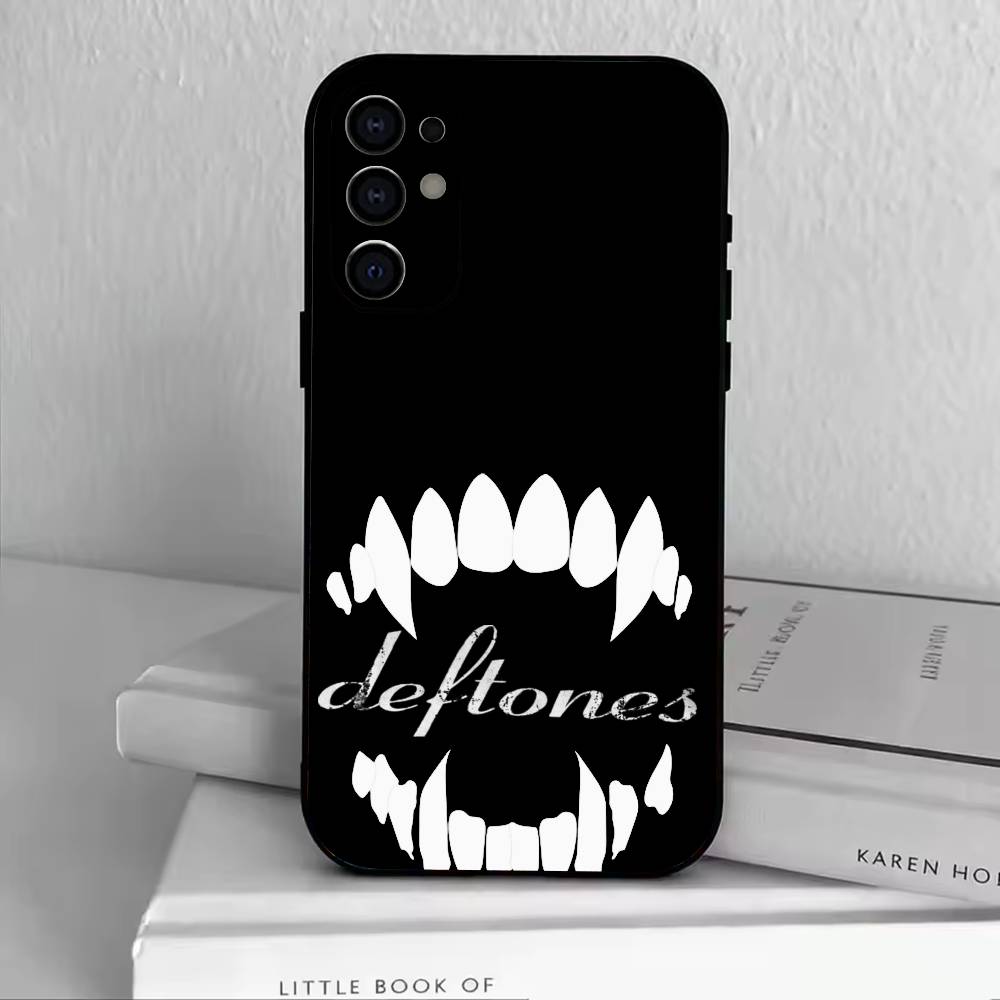 Nu-Metal Band Deftones Phone Case For Samsung S25,S24,S21,S22,S23,S30,Ultra,S20,Plus,Fe,Lite,Note,10,Black Cover