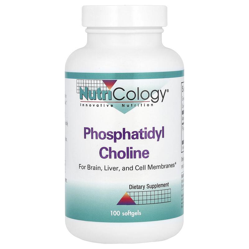 Phosphatidyl Choline, 100 Softgels (0.385 g per Softgel)