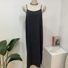 C S In The Room Women Ronya baSiC Slit adjuStable buStier Long dreSS 4Color