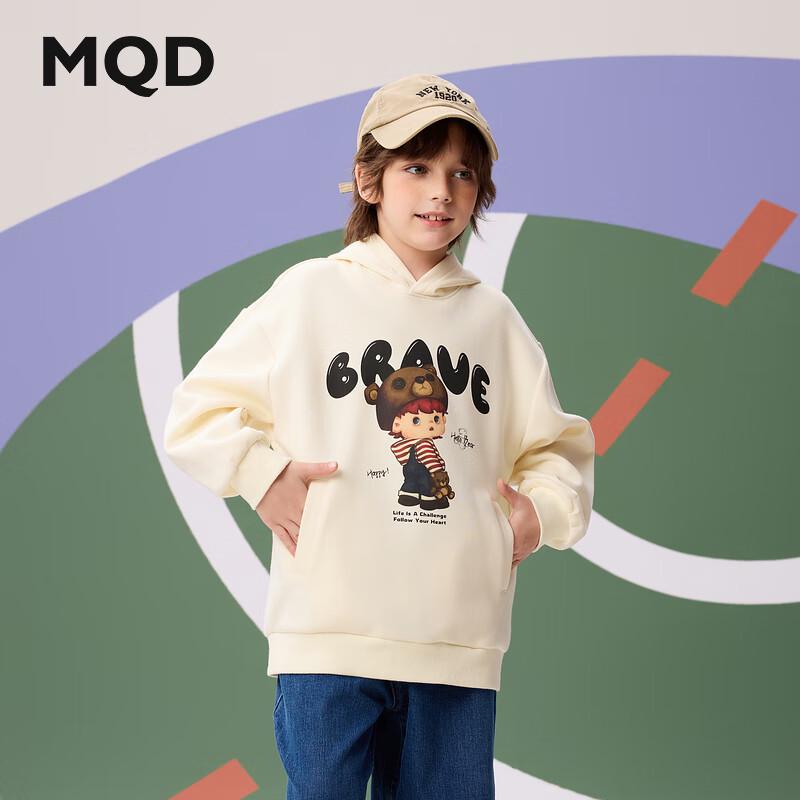MQD Boys  Cartoon Hooded Sweatshirt 130cm