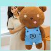 Adorable Teddy Bear Plush Toy Soft Cuddly Stuffed Animal Doll For Kids Birthday