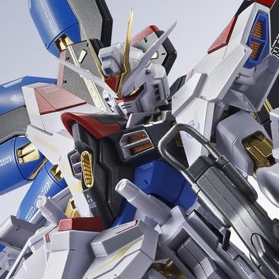METALINIS ROBOTAS Dvasios <SIDE MS> Strike Freedom Gundam II Aukštis: Apie 140 mm lieto metalo dažyta judama figūrėlė