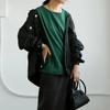 New Autumn Sweatshirt with A High-end and Lazy Style Loose Solid Color Round Neck Casual Top