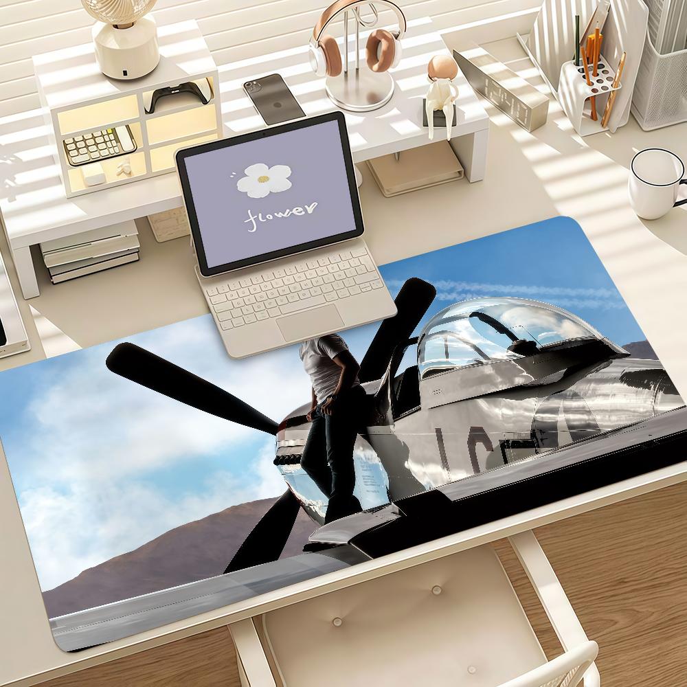 Movie Ttop Gun Mmaverick Mouse Pad Anti Slip Rubber Edge Locked Thickened Laptop Gaming Desk Mat