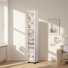 Large Capacity Floor-Standing Dustproof Gap Storage Cabinet for Bathroom