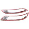 Kadore for Honda CR-V CRV EX EX-L Touring Hybrid 2020 2021 2022 Chrome Rear Fog Lights Lamps Cover Trim Bezel 2-pc